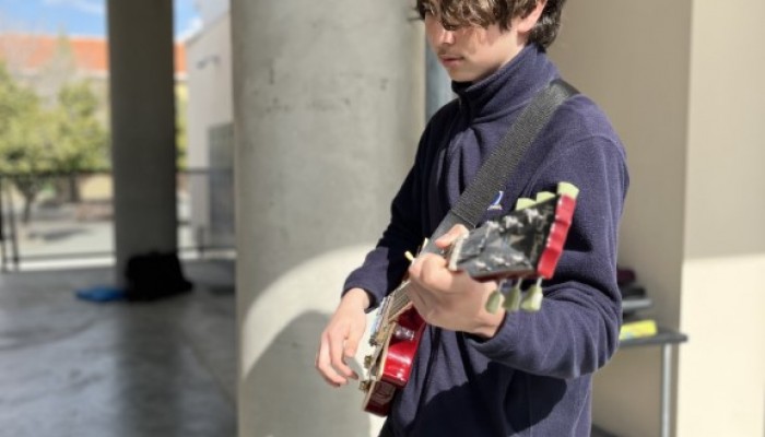 Rocking Out with Student Talent: Guns N' Roses Classics Take Center Stage at  The English School 's 